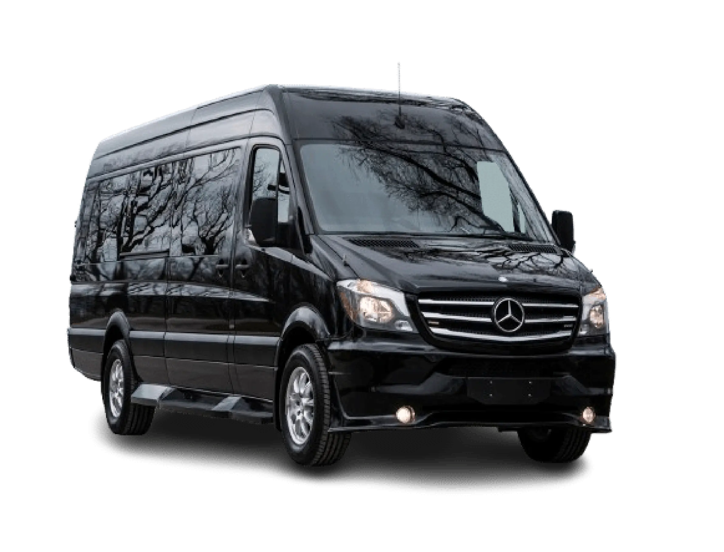C&S Limo Sprinter vans providing premium group and executive transportation
