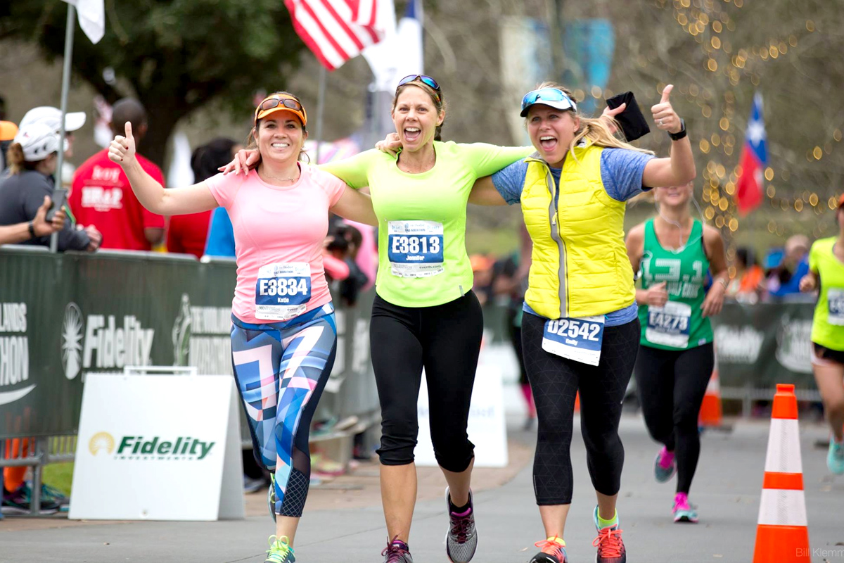 Marathon event in The Woodlands with luxury transportation provided by C&S Executive